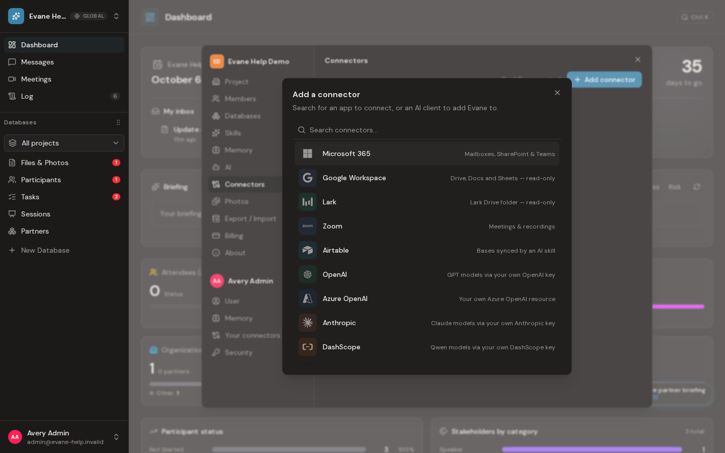 Troubleshoot SharePoint connection and sync in Evane