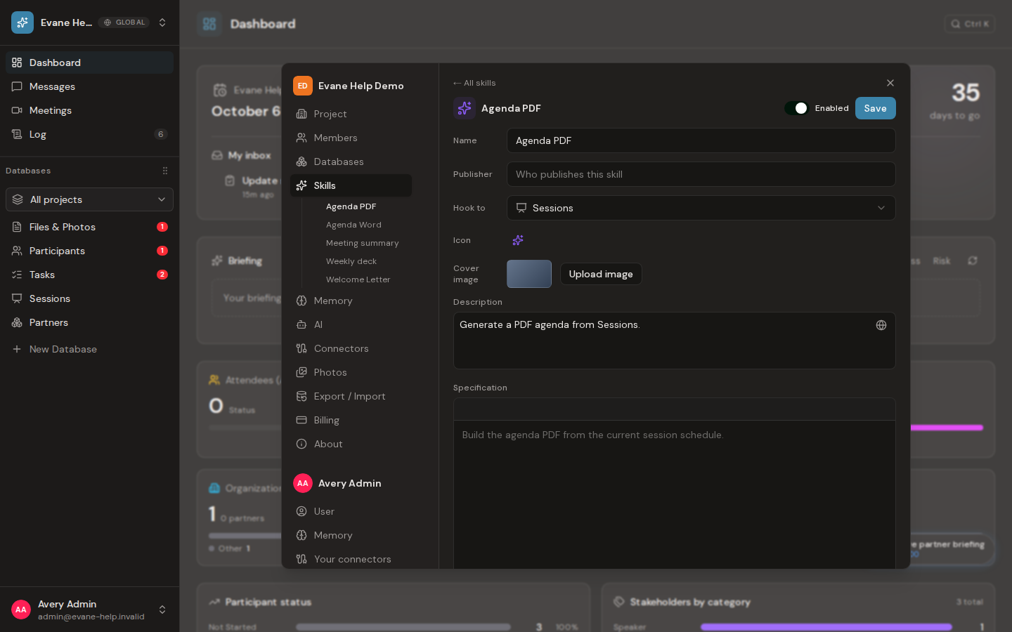 Troubleshoot missing Skill templates and generated files in Evane