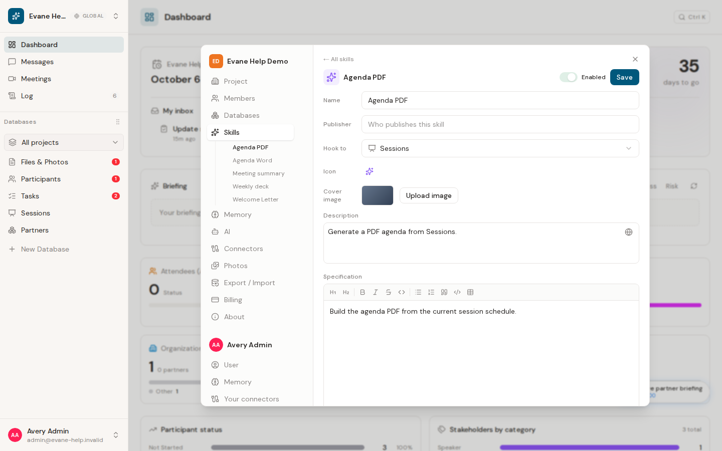 Troubleshoot missing Skill templates and generated files in Evane